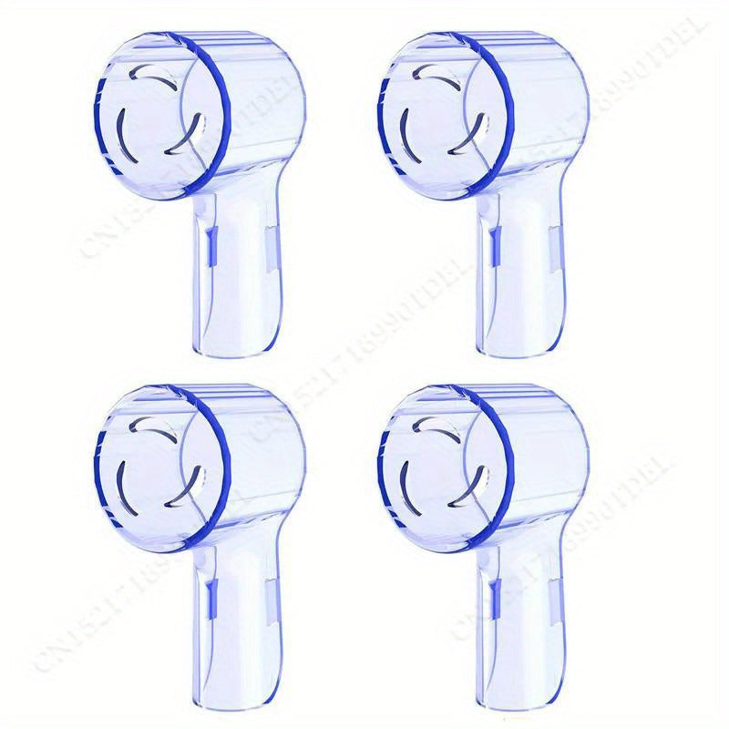 4Pcs Toothbrush Dustproof Covers Caps Electric Toothbrush Head Protectors