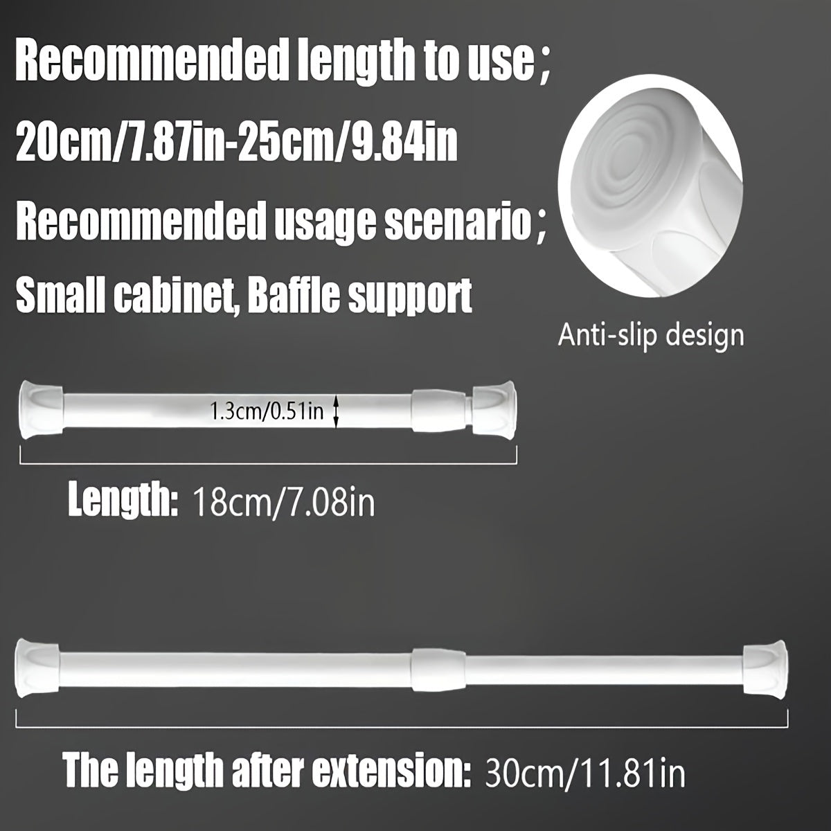 Turli foydalanish uchun ko'p funksiyali tortiladigan pardalar tutqichi