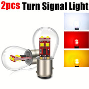 Car Indicator Lights 2 Pack 1156 1157 LED Brake Backup Bulbs Amazon