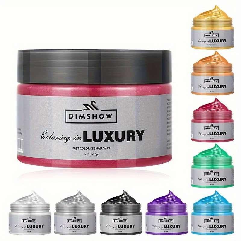 Unisex Hair Coloring Wax 30g for Normal Hair Long-Lasting Easy to Use