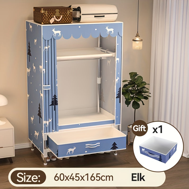 Современный рождественский гардероб с дизайном оленя для общежитий и комнат