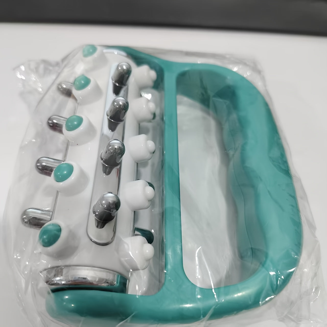 1 dona Myofascial Release Roller - Sellyulit, Trigger Point va Mushak Tarangligini Yengillashtirish uchun Qo'l Mushtlash Mashinasi - Batareya Kerak emas