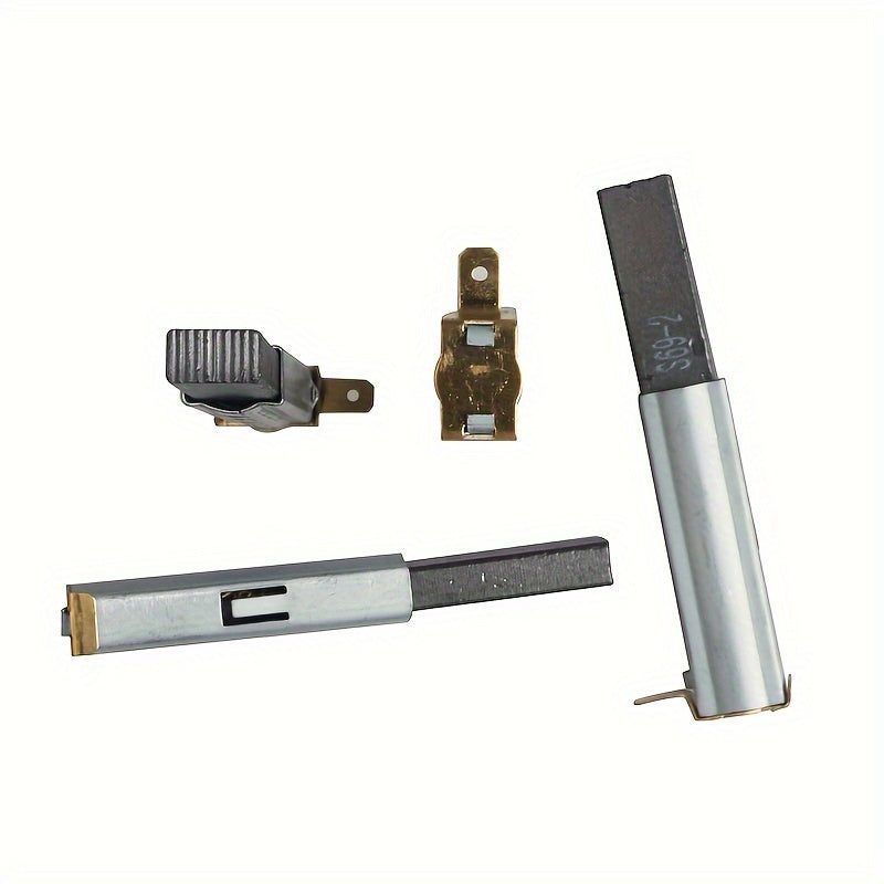 2pcs Industrial Vacuum Cleaner Accessories Motor Carbon Brush Water Absorber Iron