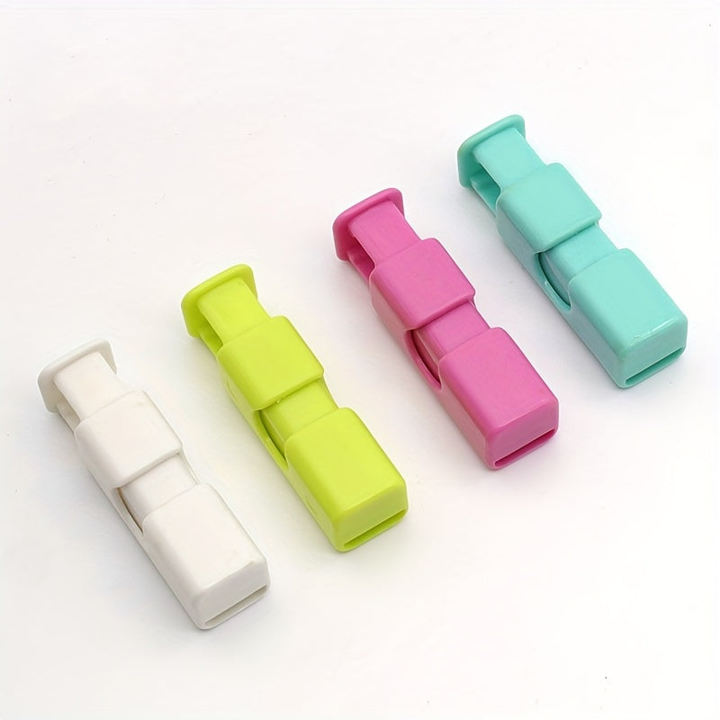 Juego de 12 clips reutilizables de plástico para bolsas de comida para almacenamiento y organización en la cocina