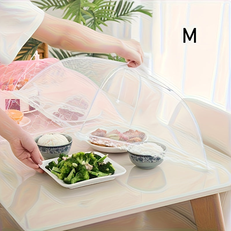 Stainless Steel Food Cover Tent for Picnics and Indoor Dining Insect Dust Protection