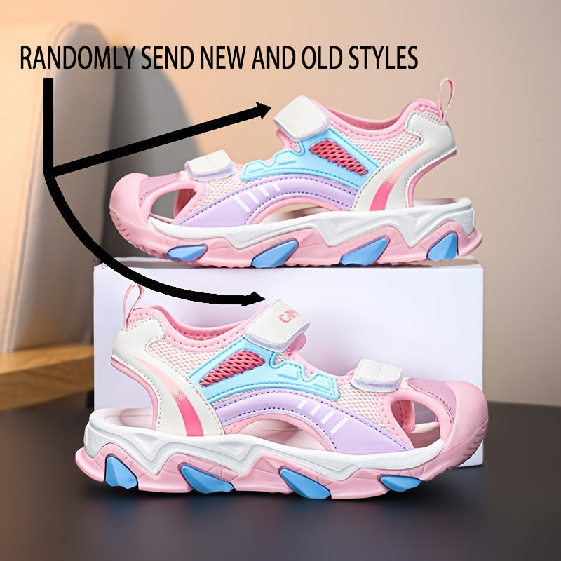 Kids Boys Sport Sandals Breathable Lightweight Non-Slip Casual Outdoor Shoes