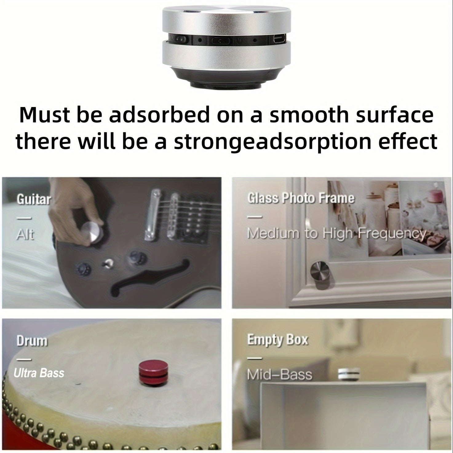 Mini Compact Wireless Bluetooth Speaker with Bass and Hi-Res Audio