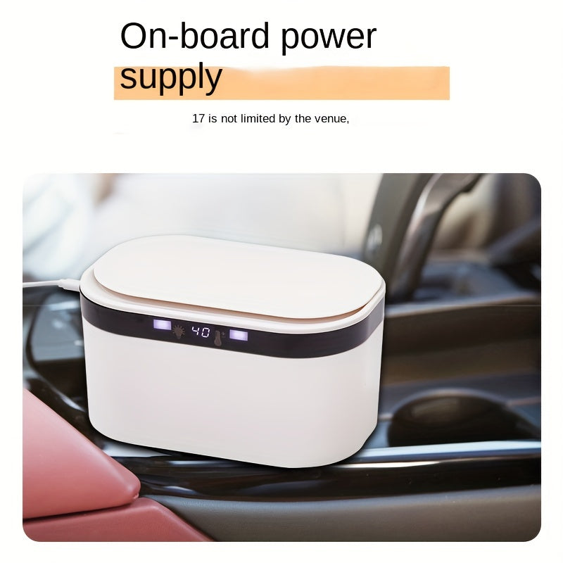 Portable USB Wet Wipe Warmer Moisturizing Tissue Dispenser Reusable No Battery