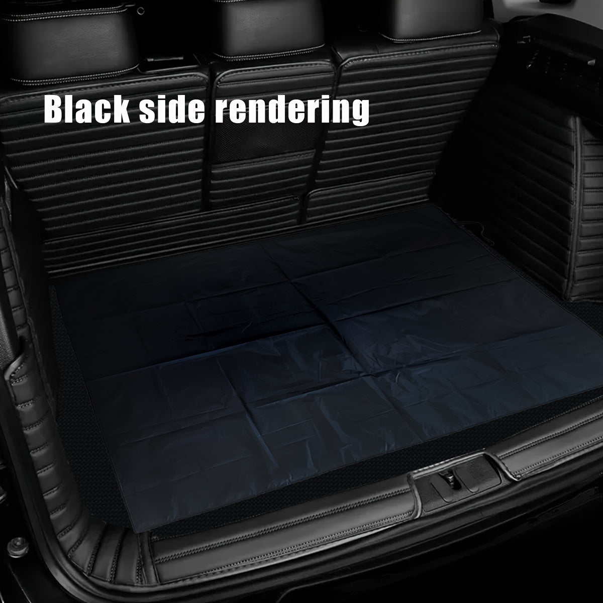 Car Trunk Protector Waterproof Dustproof Polyester Cargo Liner for Vehicle Storage