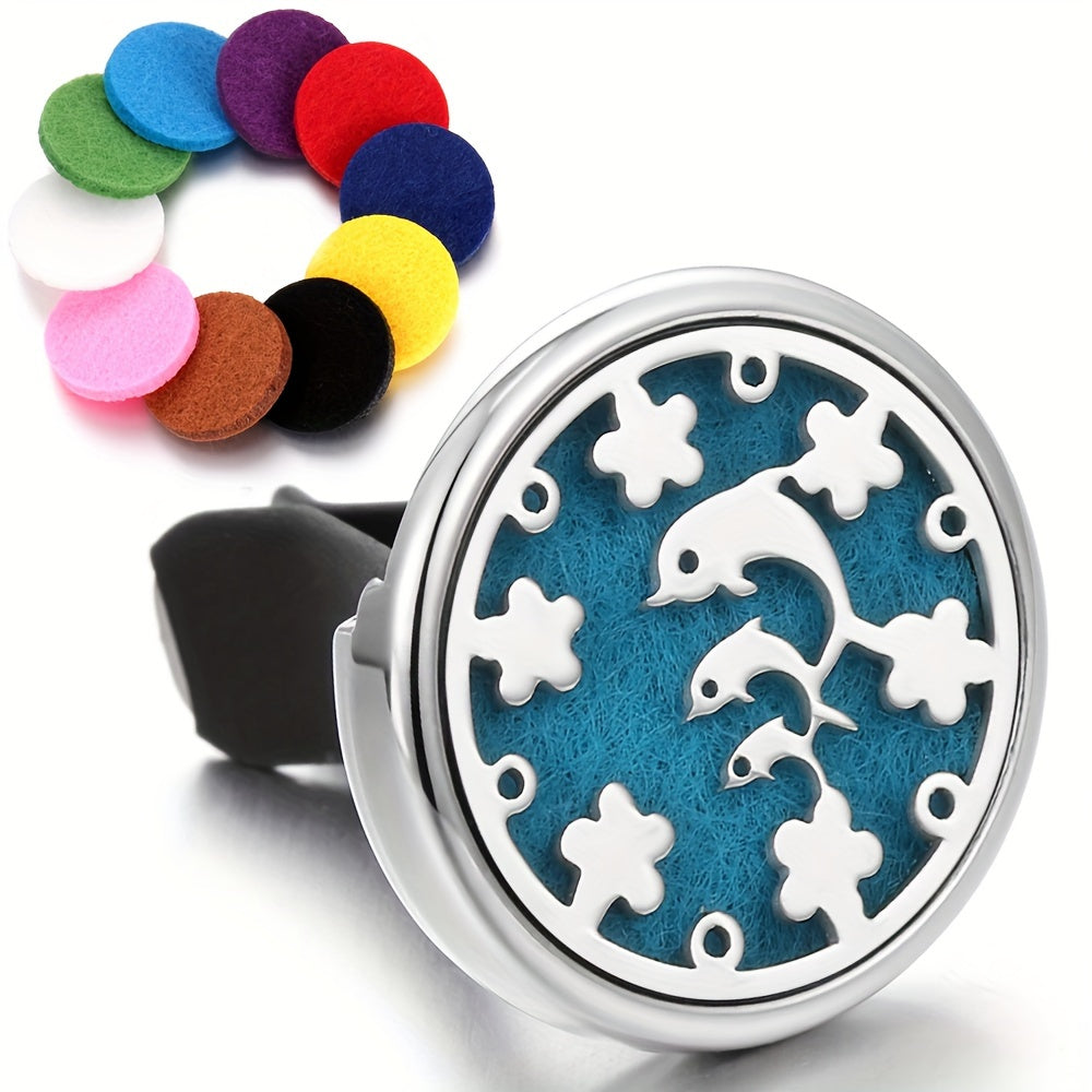 Car Interior Air Freshener Clip Aromatherapy Diffuser Car Vent Clip with Pads