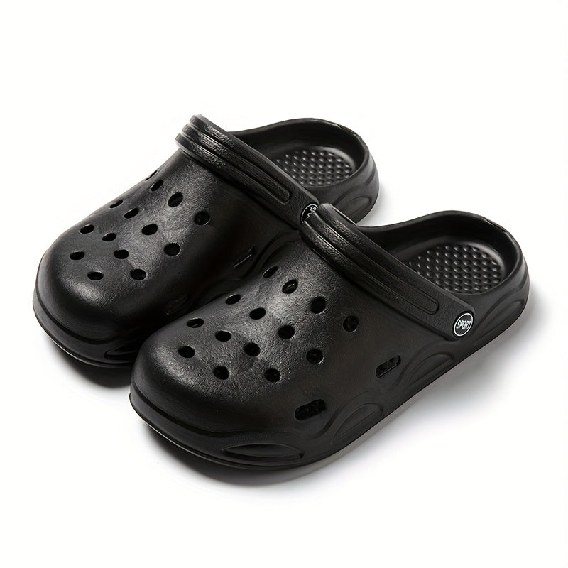 Women's EVA Clogs Breathable Ventilated Indoor Outdoor Comfortable Black White