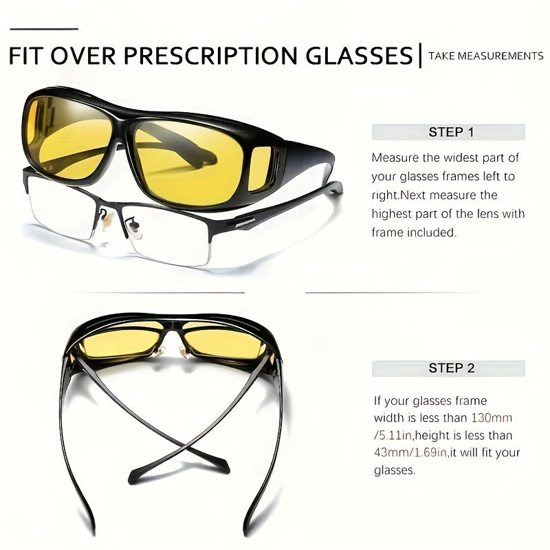 Unisex Night Vision Goggles for Outdoor Sports Cycling Fishing Hiking Set of 2