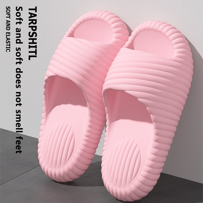 Women's Comfortable EVA Slippers Open Toe Slides for Casual Wear