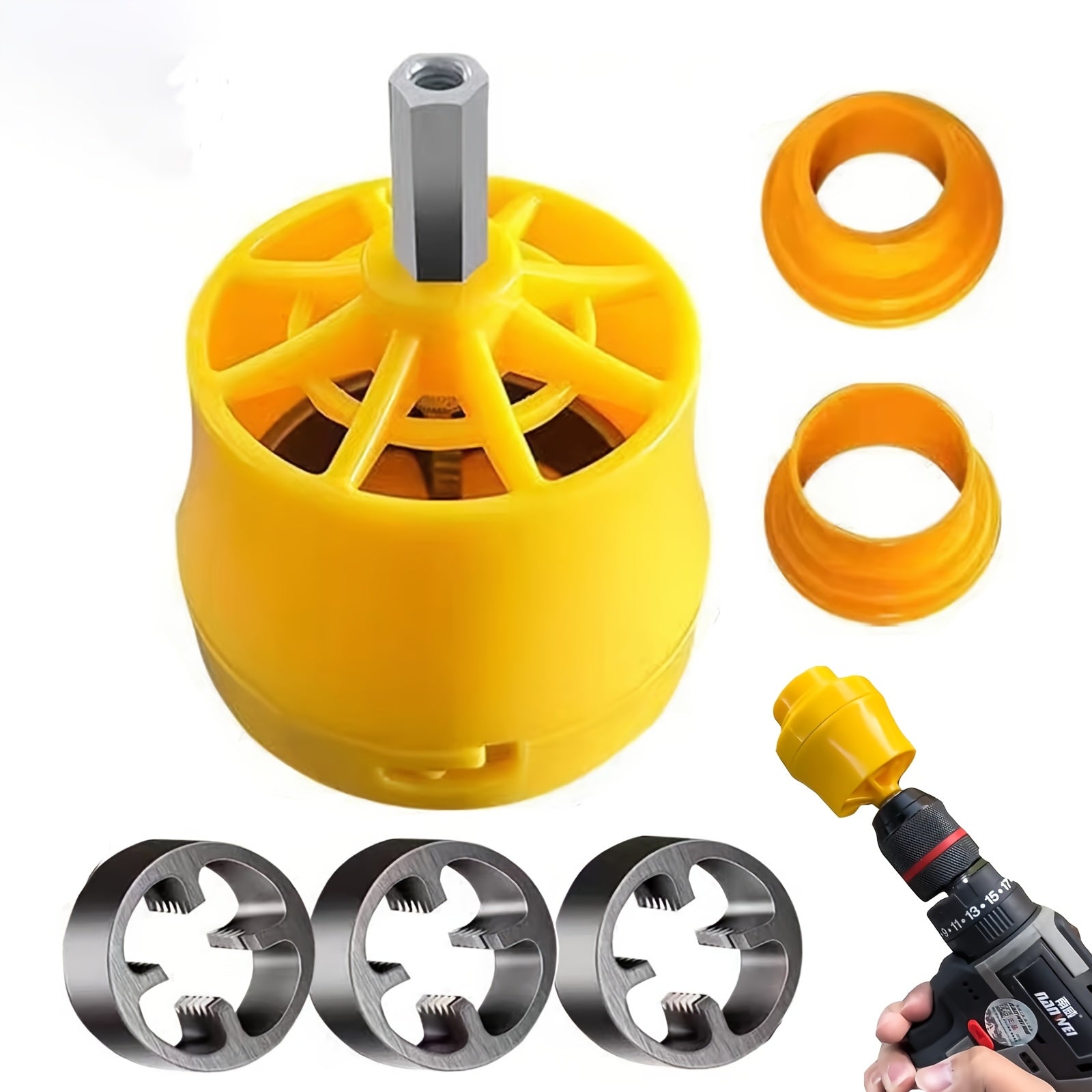 Water Pipe Inner Opening Screwdriver for 1/2 Inch and 3/4 Inch PPR PPE Pipes