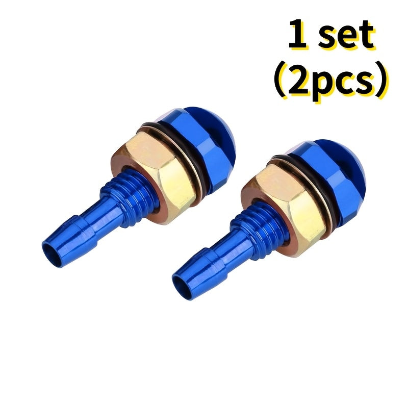 2pcs Aluminum Alloy Wiper Spray Nozzle Car Windshield Washer Nozzles Kit