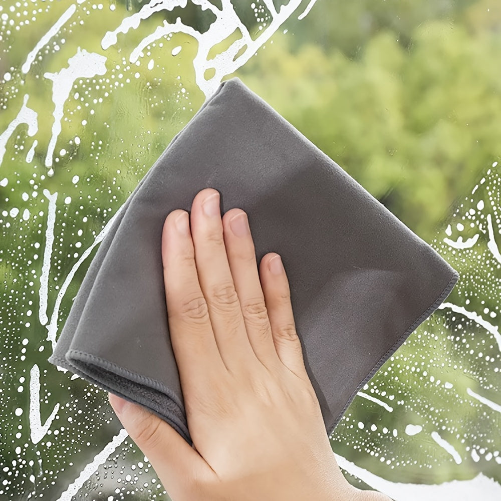 Микрофибровые салфетки для уборки, упаковка 5 или 10 штук, из нетканого материала, впитывающие, многофункциональные