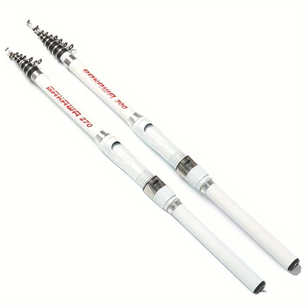 Telescopic Fishing Rod Carbon Fiber Glass Steel Spinning for Carp Travel 149cm-300cm