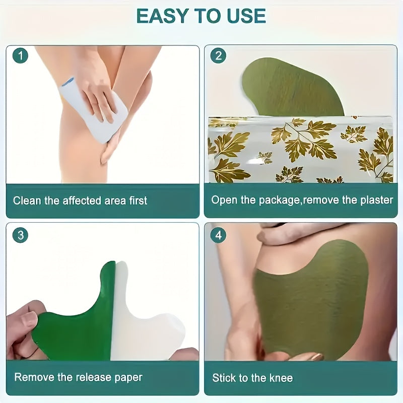 Parche de rodilla desechable 10/30/50 piezas Terapia de calor para aliviar el dolor Actividades al aire libre