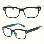 Blue Light Blocking Glasses for Men and Women Oval Clear Lens Eye Strain Reduction