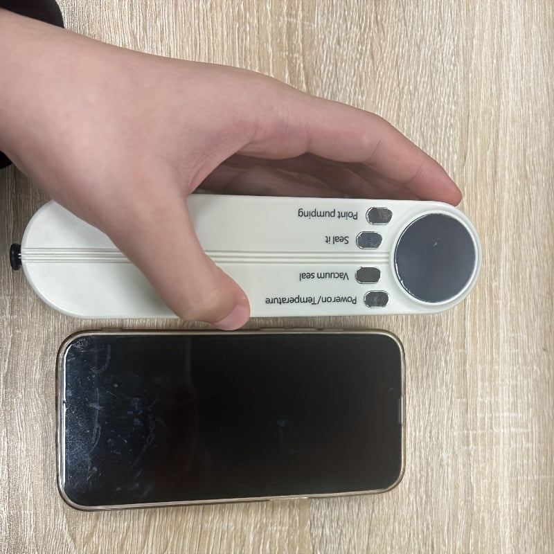 Portativ oziq-ovqat yopish mashinasi USB qayta zaryadlanadigan ko‘p funksiyali oshxona va tashqarida foydalanish uchun