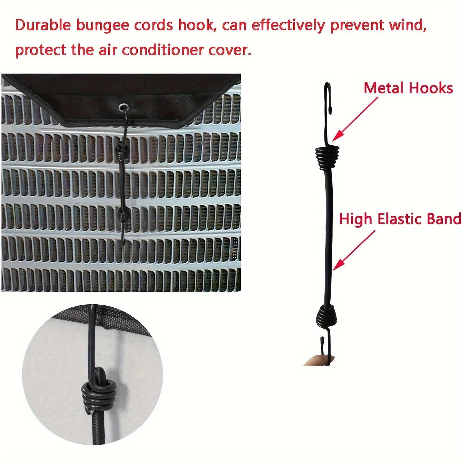 Waterproof Air Conditioner Cover Weather-Resistant Outdoor Protection All Seasons