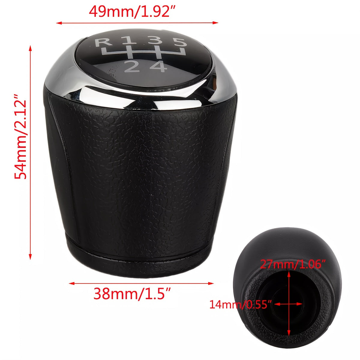 Sedan uchun qora avtomobil qoʻlda uzatish shnuri 5/6 tezlik oʻrniga almashtirish