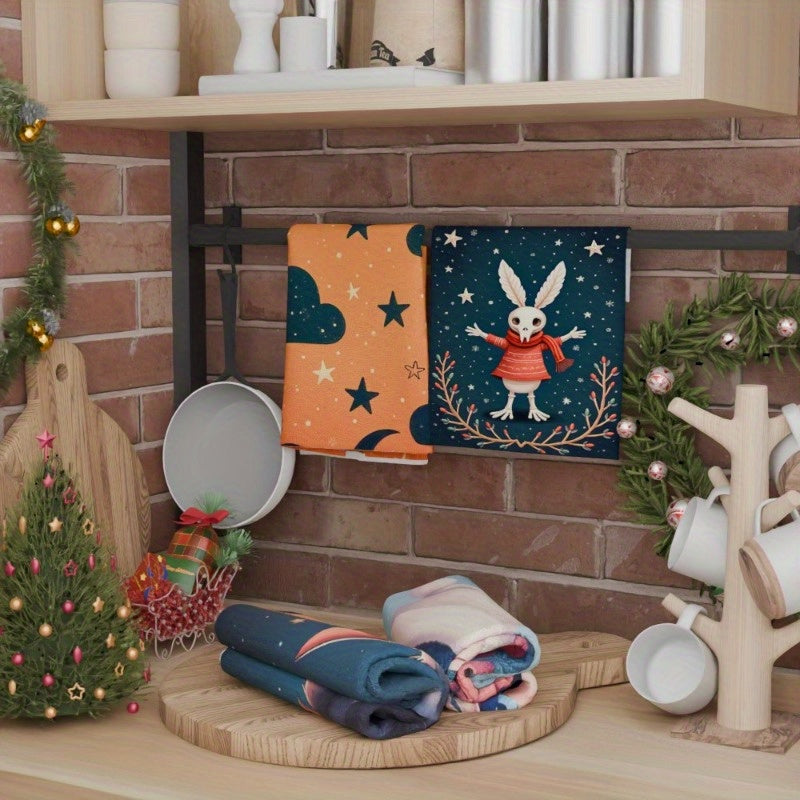 Christmas Reindeer Snowflake Wall Decor 4 Pieces 45.72x66.04 cm