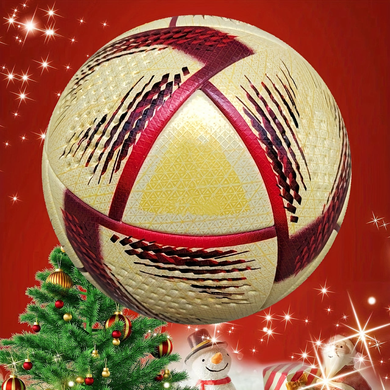 Adult No. 5 PU Soccer Ball Seamless Fit for Training and Competition