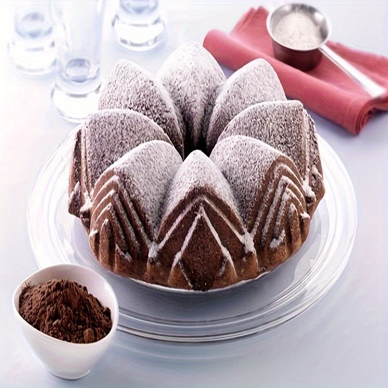 Silicone Cake Mold Flower Crown Shape Large Castle Bread Toast Baking Pan