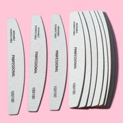 Professional Nail File Buffer Set for Home and Salon Manicures Unscented