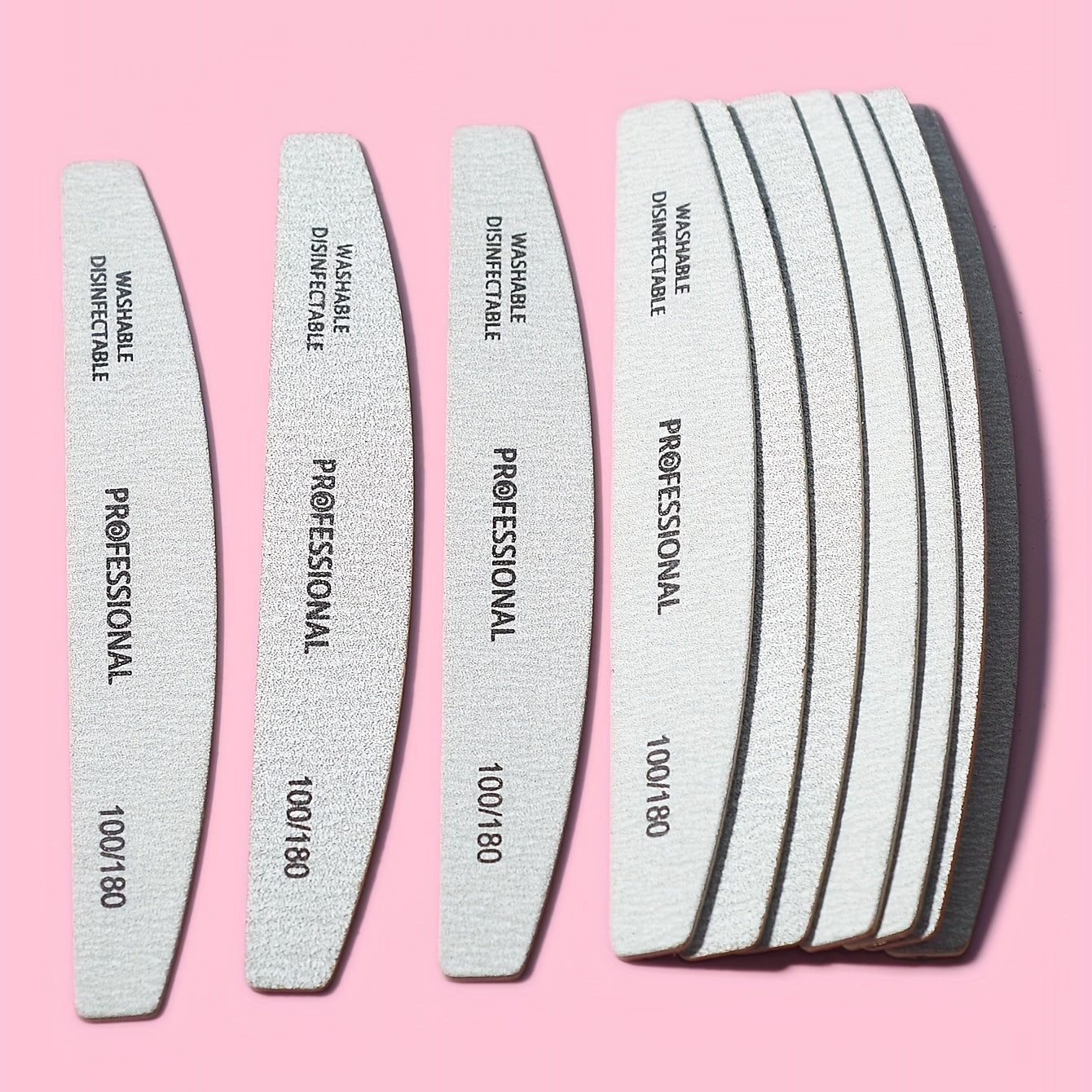 Professional Nail File Buffer Set for Home and Salon Manicures Unscented