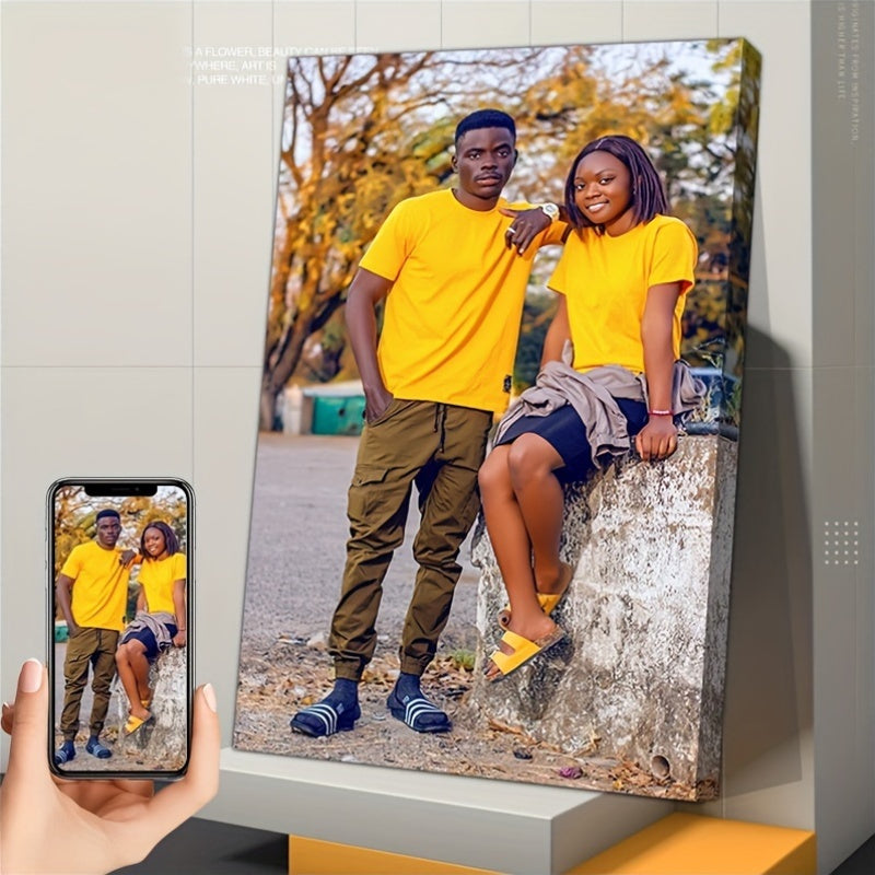 Индивидуальное настенное искусство из холста для семейных свадеб и юбилеев, персональный подарок