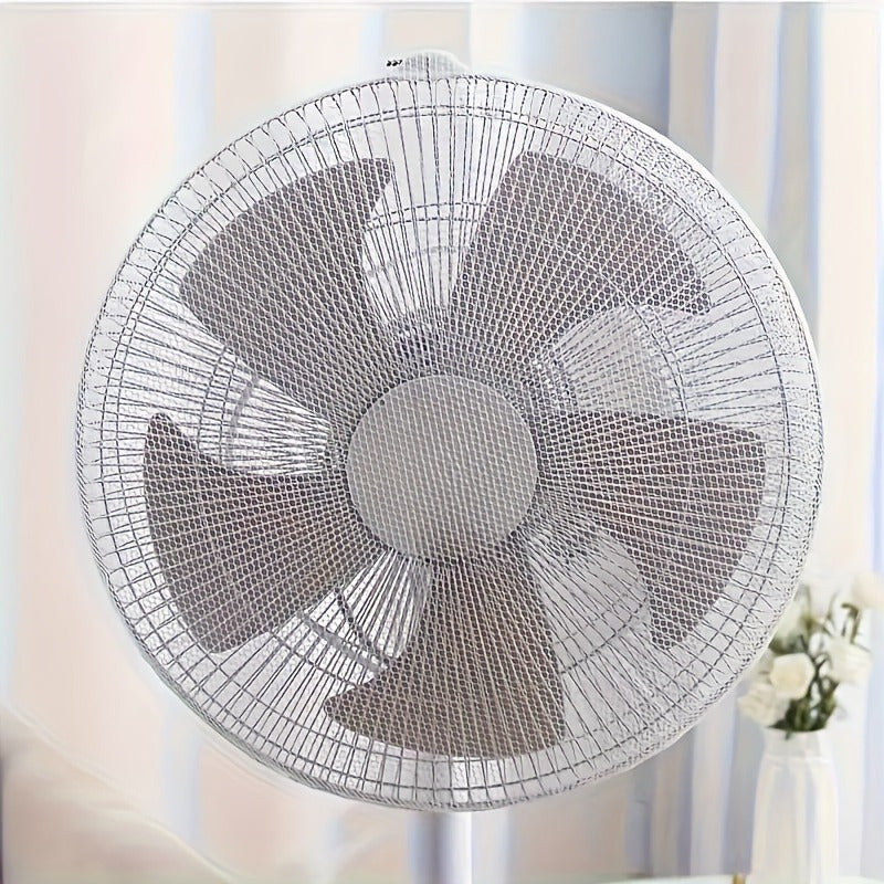 2-Pack Universal Reusable Fan Dust Covers Hand and Machine Washable Suitable for Bedroom Kitchen Living Room Outdoor Fans