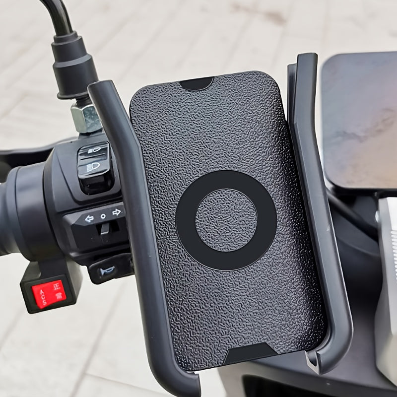 Universal Motorcycle Scooter Bike Mount Battery Navigation Phone Holder