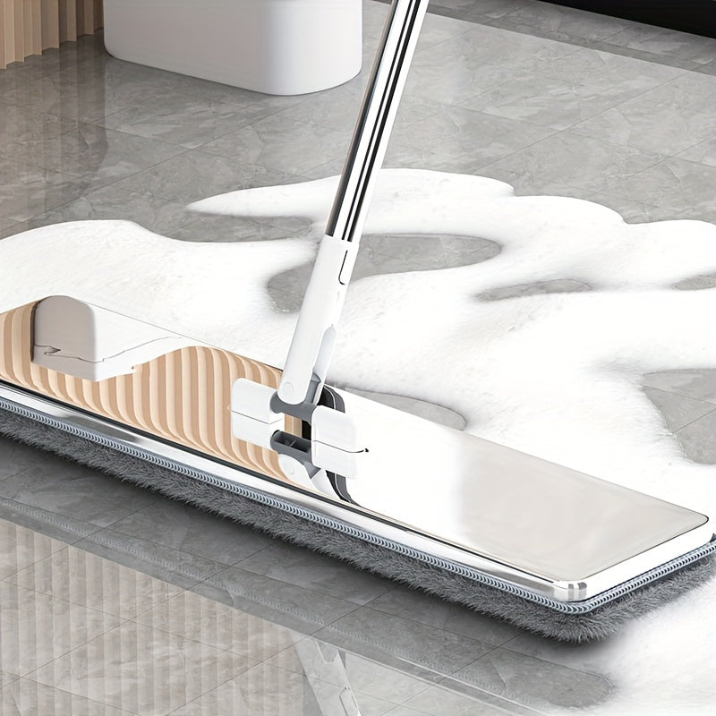 Mopa revolucionaria de microfibra con función de rasgado para limpieza en húmedo y en seco