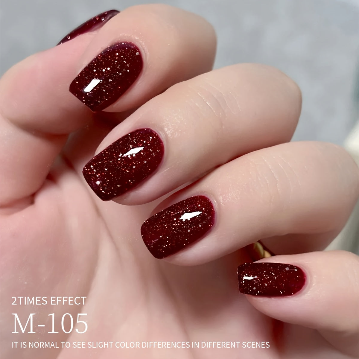 Sparkling Nail Art Glitter Gel with Disco Sparkle and Heart Pattern