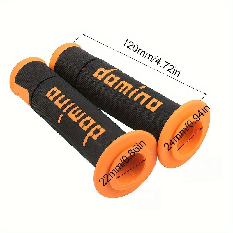 Universal Motorcycle Handlebar Grips Synthetic Rubber Gel 7/8 Inch Dirt Pit Bike