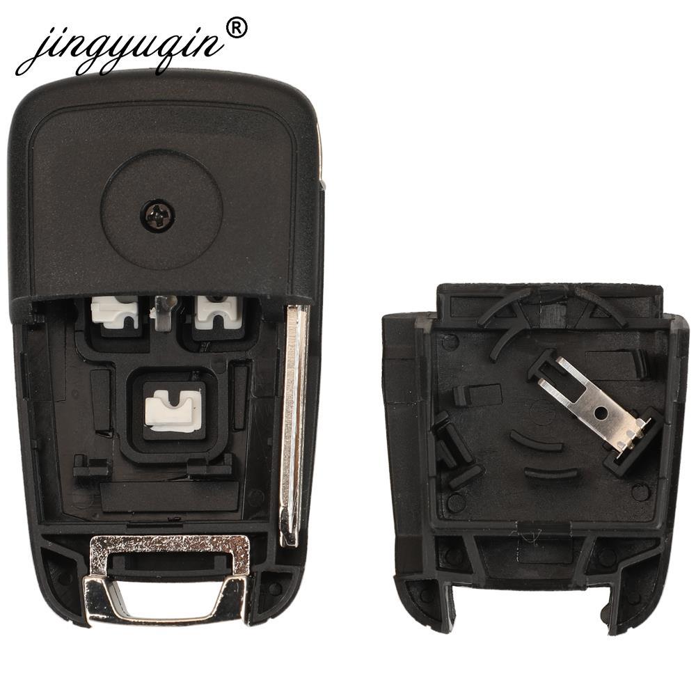 Modified Flip Car Key Shell for Chevrolet Cruze Aveo Without Battery