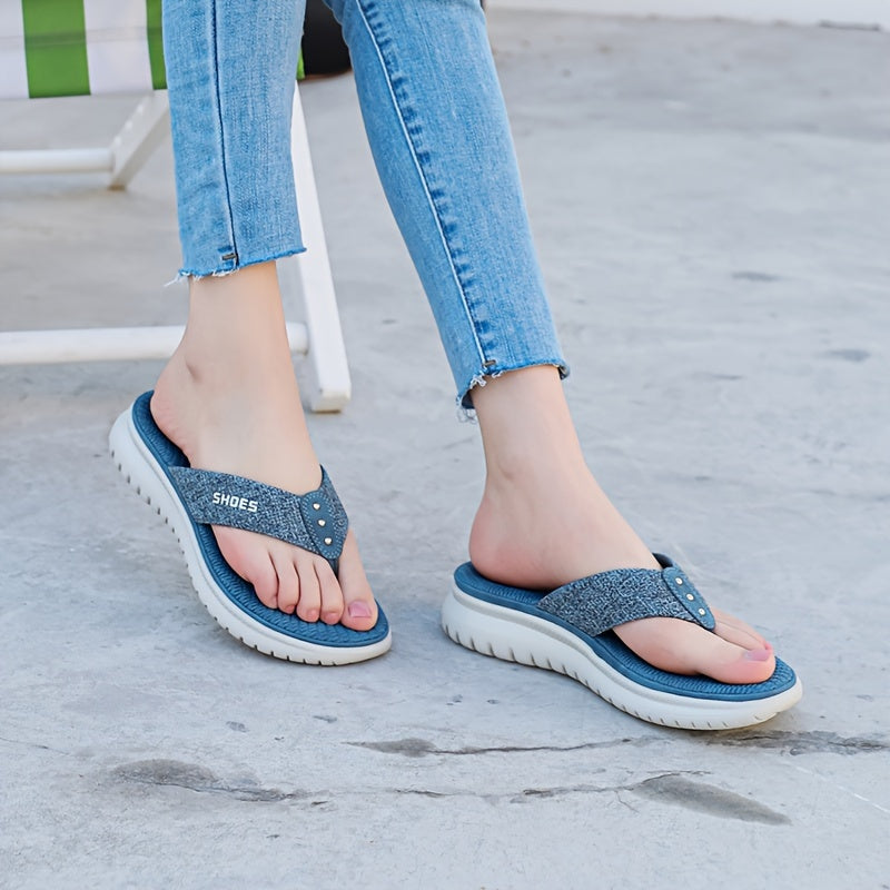 Women's Summer Casual Lightweight Non-Slip Flip-Flops