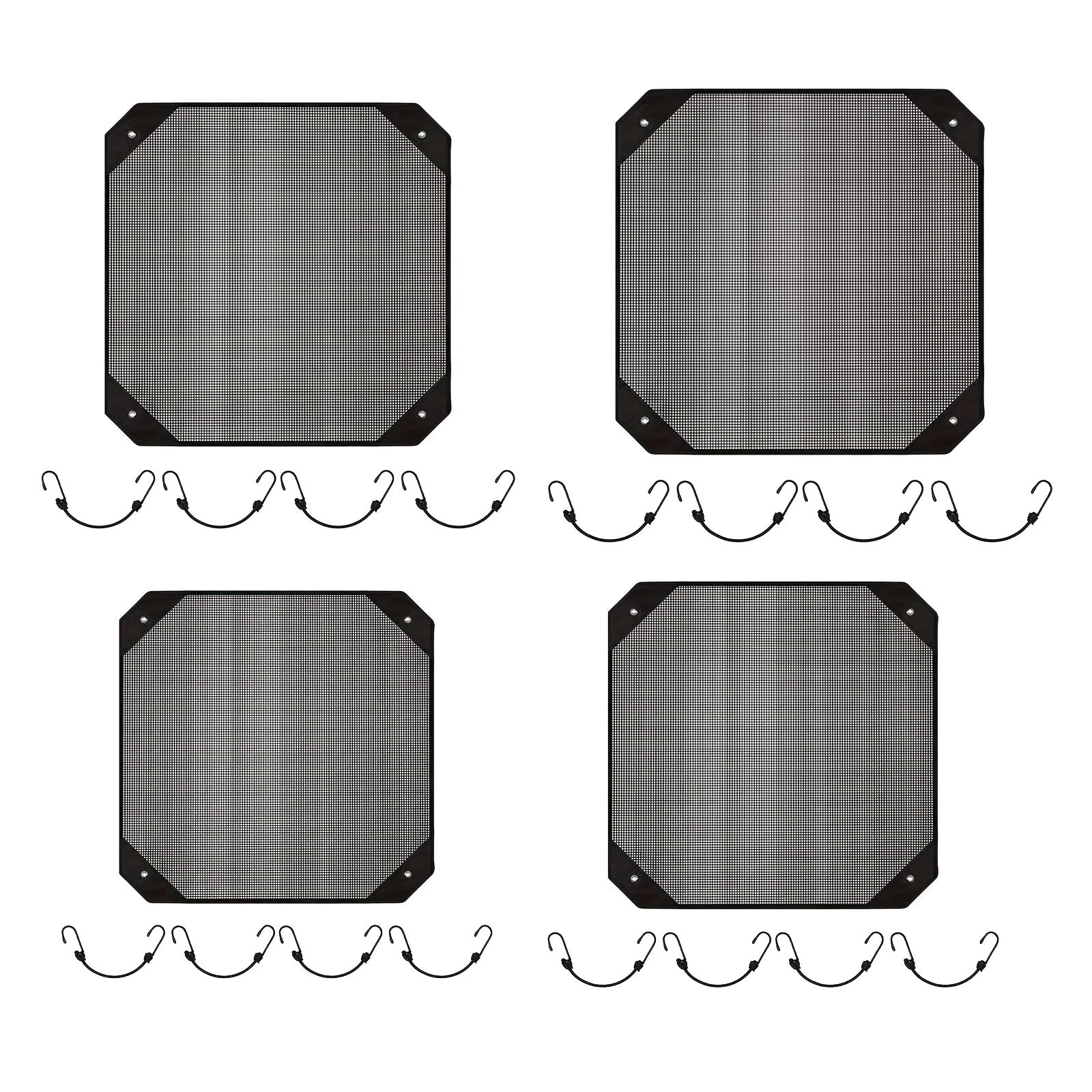 Outdoor Air Conditioner Cover Durable Oxford Fabric Weatherproof with Hooks