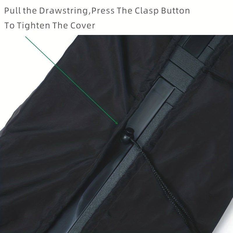 Funda para teclado electrónico de 88 teclas a prueba de polvo, ajustable con cuerda y bolsa de almacenamiento