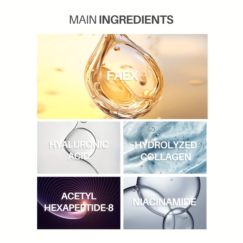 4-Piece Collagen Hyaluronic Acid Deep Mask Pack for Hydrating and Firming All Skin Types