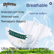 Katta 7XL O'tirish Trening Shimlari O'smirlar Uchun - O'g'il va Qizlar Uchun Tungi Pampers, Yuqori Singdiruvchi, Havo O'tkazuvchi, Suv O'tkazmaydigan, Keng Yadro va Bel Bilan - 3-12 Yoshdagi Bolalar Uchun Ideal, 20-55 kg - Qimmatbaho Paket