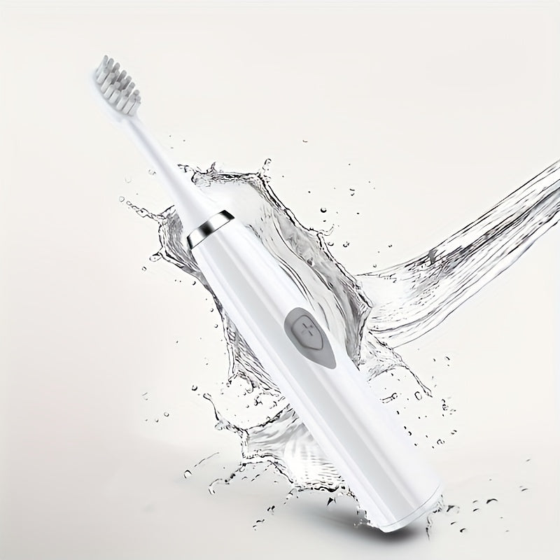 Elektr Sonic Tish tozalash cho'tkasi Portativ Qayta zaryadlanadigan Elektr Tish tozalash cho'tkasi, almashtiriladigan boshlar bilan