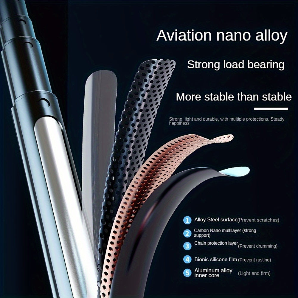 Palanca de temporizador automático de aluminio con control remoto inalámbrico y trípode para teléfono para transmisiones en vivo y grabación de video