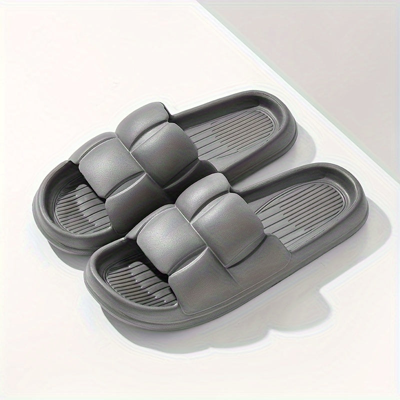 Мужские EVA шлепанцы противоскользящие, устойчивые к запахам, для внутреннего использования, для душа, повседневная обувь