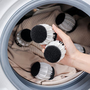 2 Anti-Winding Wool Laundry Balls for All Fabrics Reusable Fabric Softener Static Reducer