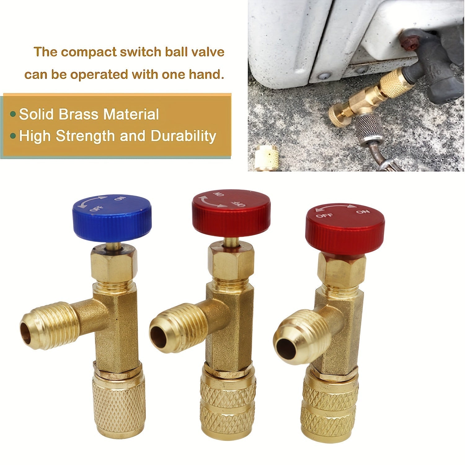 R410a Air Conditioner Adapter Liquid Filling Pipe Connector Fluorine Pipe