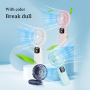 Mini Portable Handheld Fan USB Rechargeable Silent Personal Cooler