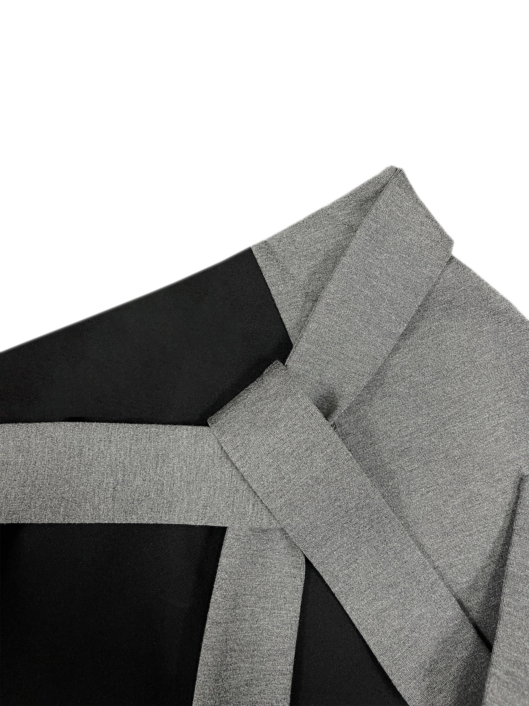 Women's Midi Skirt with Color Block Tie-Waist Rayon Blend for Office or Casual Spring Summer